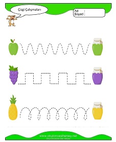 Çizgi Çalışma Sayfaları